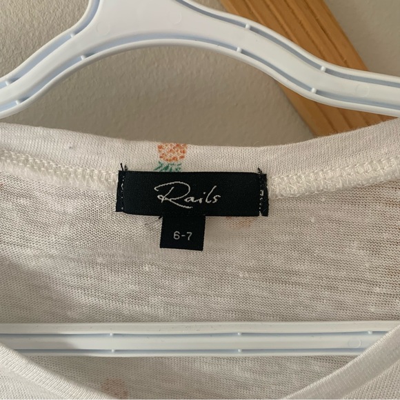 Rails linen pineapple tee - Picture 4 of 5